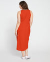 Cai High Neck Tank Dress - Sun Fire thumbnail 1