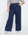 Carrie High Rise Wide Leg Jeans - Dark Indigo thumbnail 1