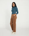 Cassidy High Rise Straight Corduroy Pants - Foie Gras thumbnail 2