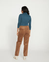 Cassidy High Rise Straight Corduroy Pants - Foie Gras thumbnail 3