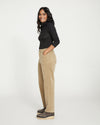 Cassidy High Rise Straight Corduroy Pants - Khaki thumbnail 6