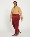 Cassidy High Rise Straight Corduroy Pants - Rioja thumbnail 2