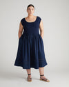 Chloe Combo Dress - Classic Navy thumbnail 0