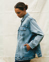 Denim Chore Jacket - Light Blue thumbnail 0