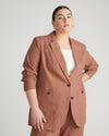 Coastal Linen Blazer - Coco Loco thumbnail 0