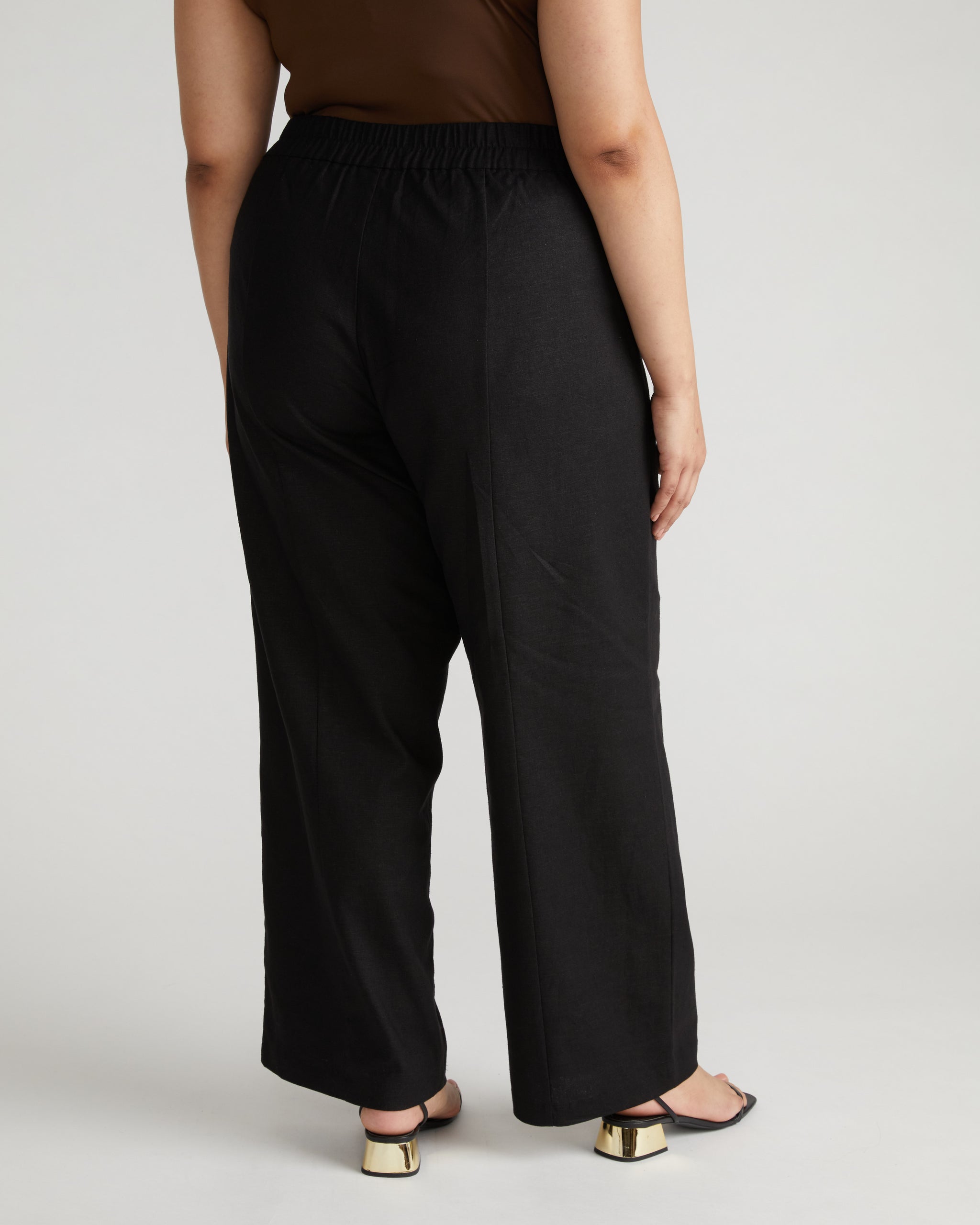 Coastal Linen Pants - Black | Universal Standard