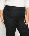 ComfortDenim Stovepipe Jeans 28 Inch - Black thumbnail 1