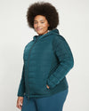 Comfort Panel Light Down Jacket - Deep Sea thumbnail 2