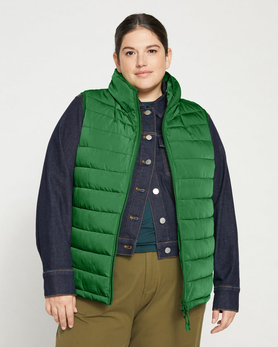 Comfort Panel Sport Puffer Vest - Jardin Zoom image 0