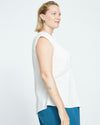 Cooling Stretch Cupro Shell Top - Cream thumbnail 2