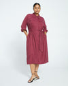 Cooling Stretch Cupro Savannah Dress - Rioja thumbnail 1