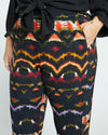 Cooling Stretch Cupro Pants - Midnight Ikat thumbnail 1