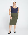 Danube Jersey Skirt - Nori thumbnail 1