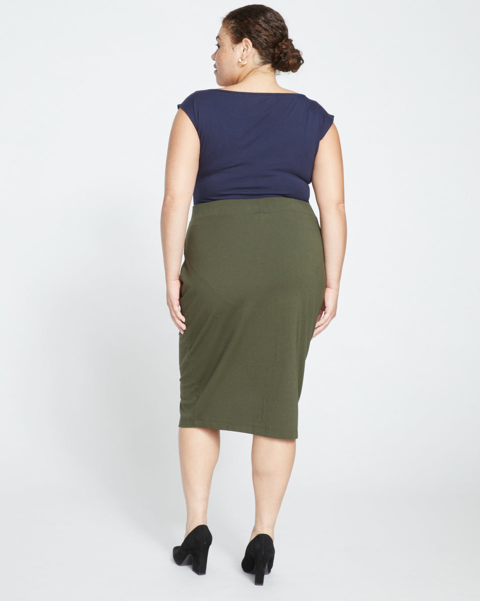 Danube Jersey Skirt - Nori Zoom image 3