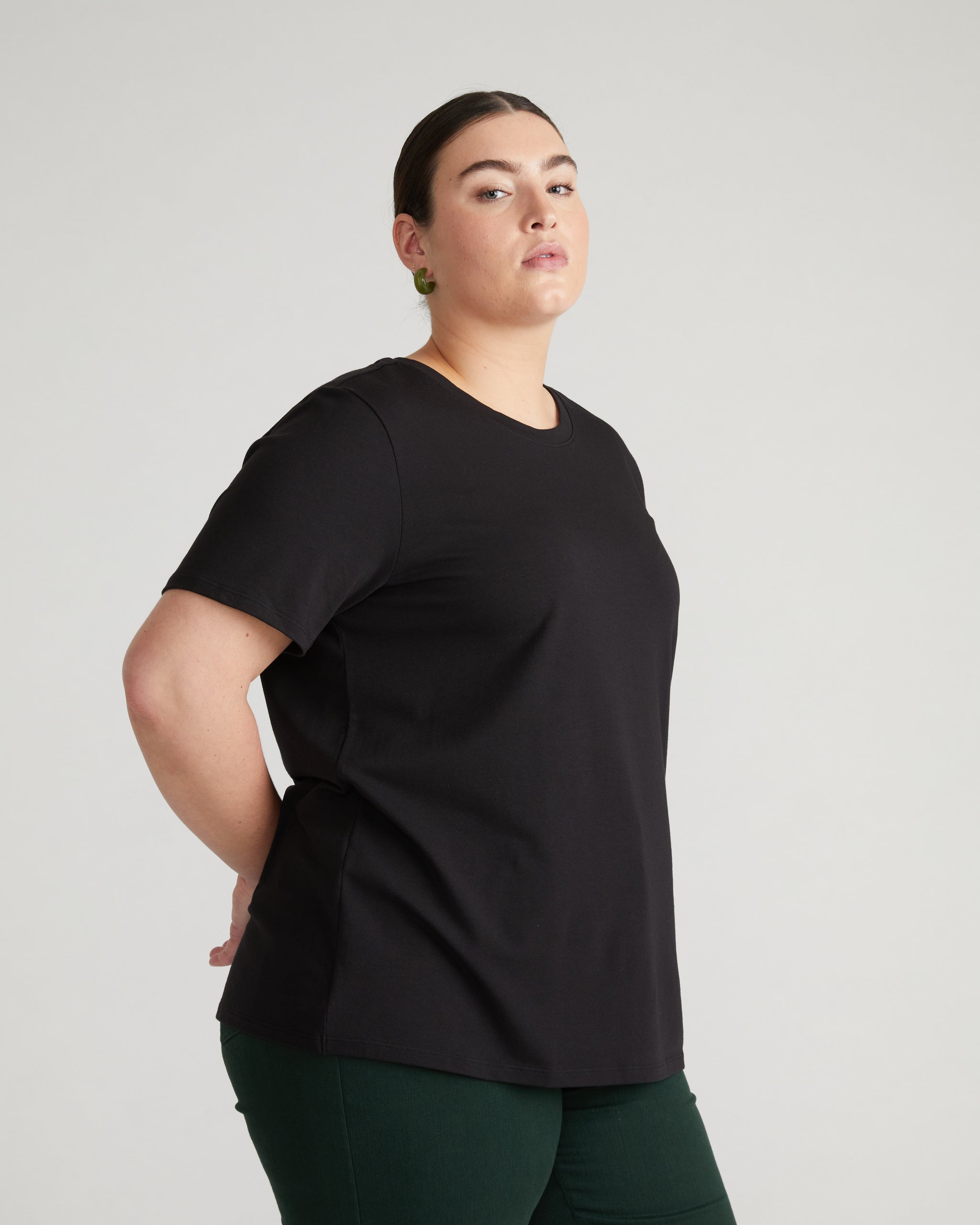 Eco Tee Rex - Black | Universal Standard