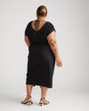 Havana Divine Jersey Dress - Black thumbnail 2