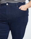 Donna High Rise Curve Straight Leg Jeans 32 Inch - Dark Indigo thumbnail 1
