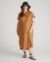 Dune Linen Shirtdress - Boardwalk Brown thumbnail 0