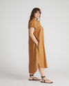 Dune Linen Shirtdress - Boardwalk Brown thumbnail 1