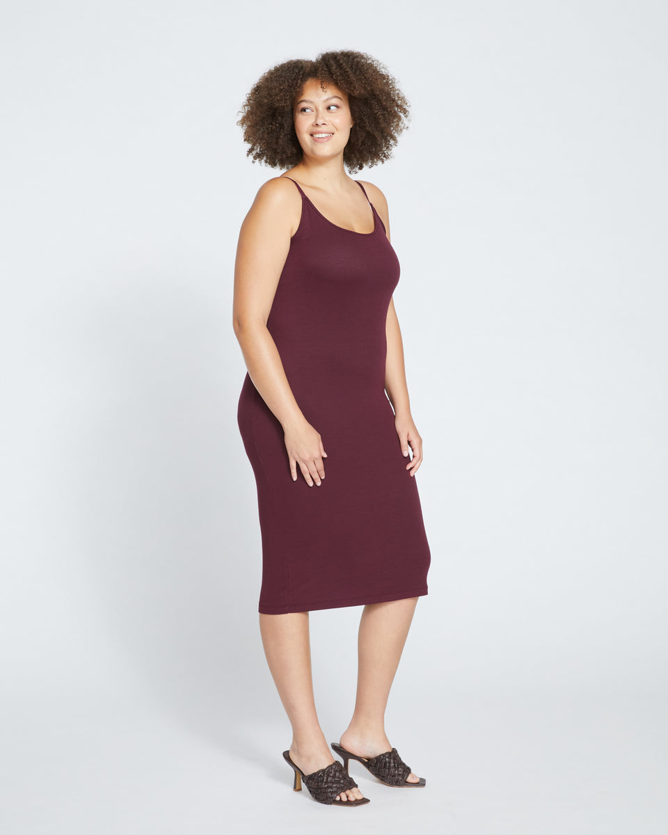 Foundation Cami Dress - Black Cherry Zoom image 2