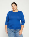 Foundation Long Sleeve Crew Neck Tee - Lapis thumbnail 1