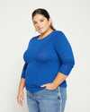 Foundation Long Sleeve Crew Neck Tee - Lapis thumbnail 2