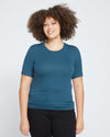 Foundation Short Sleeve Crew Neck Tee - Deep Sea thumbnail 0