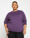 Eco Relaxed Core Sweater - Potion Purple thumbnail 0