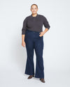 Farrah High Rise Flared Jeans - Dark Indigo thumbnail 0