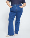 Farrah High Rise Flared Jeans - Pure Blue thumbnail 2