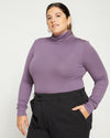 Foundation Turtleneck - Dried Violet thumbnail 2