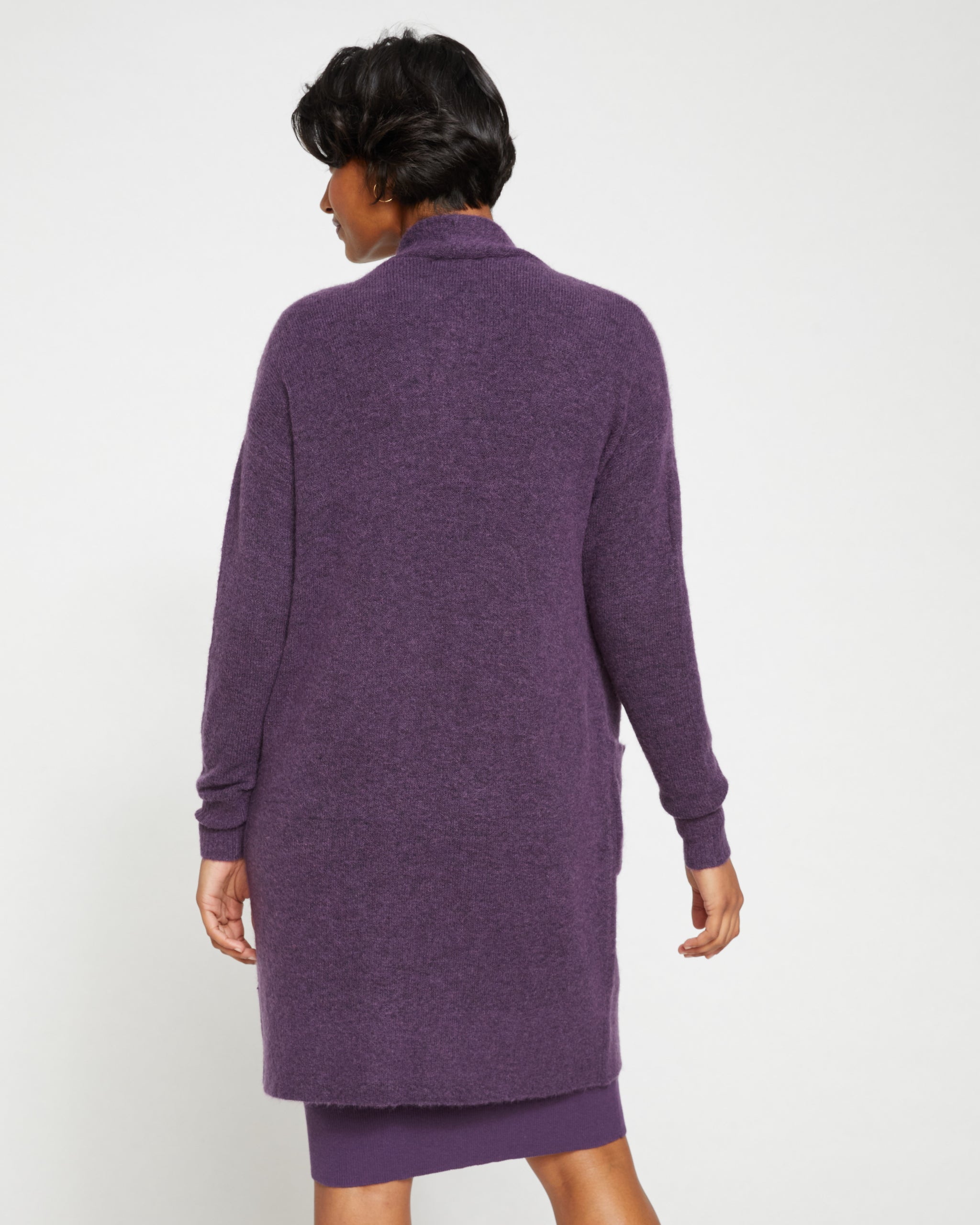 Fuzzy Duster Cardigan - Potion Purple | Universal Standard