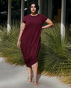 Iconic Geneva Dress - Black Cherry thumbnail 0