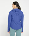 Next-to-Naked Hooded Zip Jacket - Rich Cobalt thumbnail 3