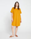 Halie T-Shirt Dress - Dried Saffron thumbnail 0