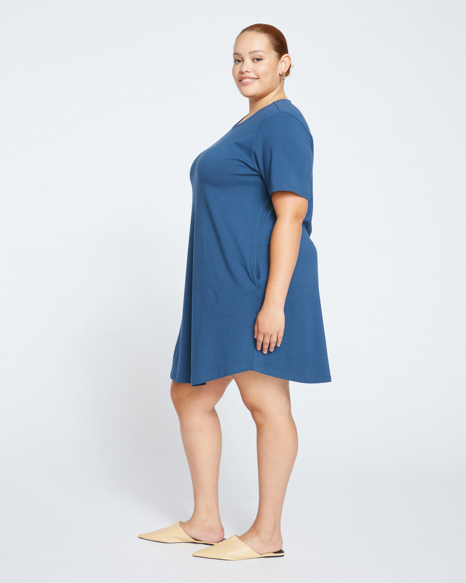 Halie T-Shirt Dress - Storm Zoom image 2