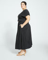 Palma Cupro Skirt - Black thumbnail 2