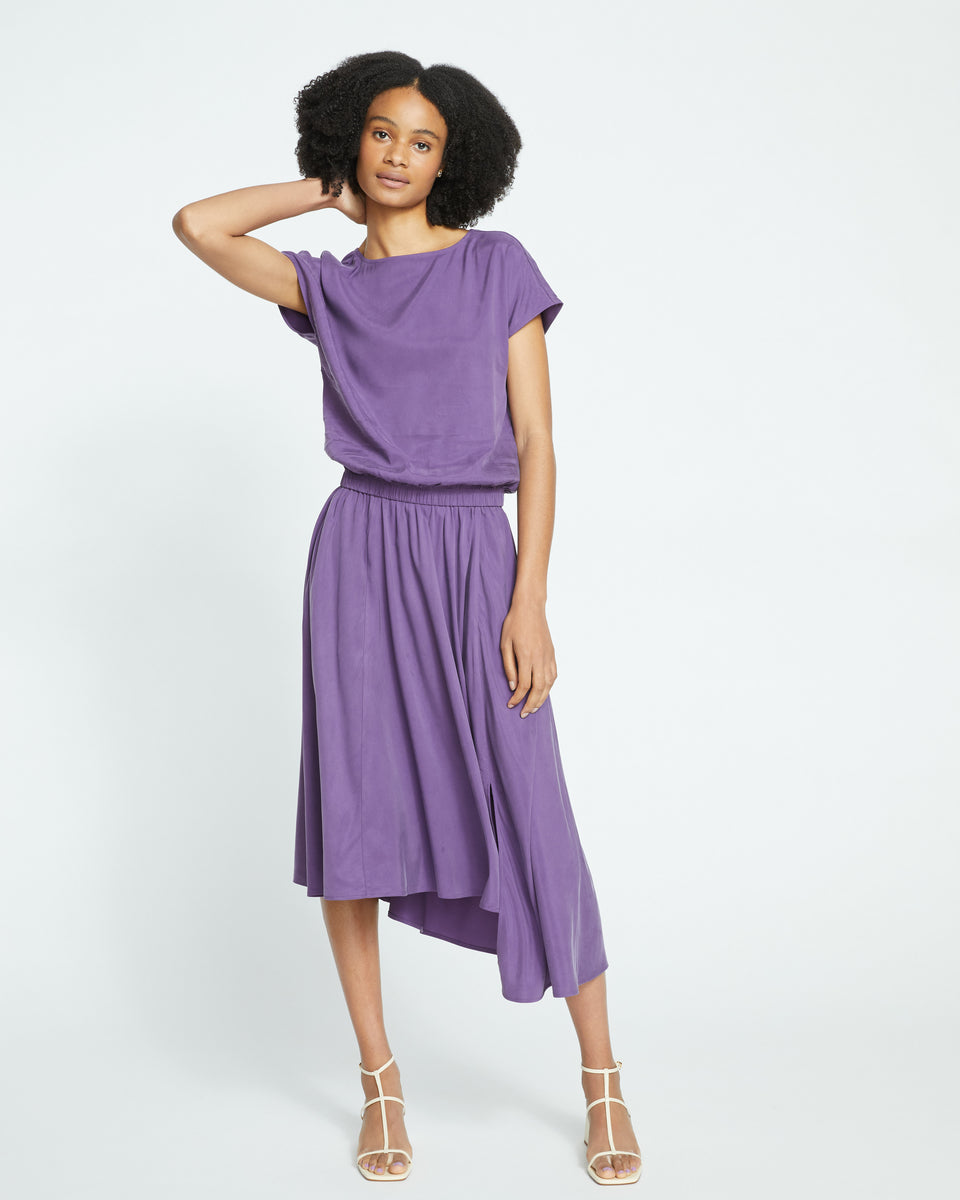 Palma Cupro Skirt - Potion Purple Zoom image 0