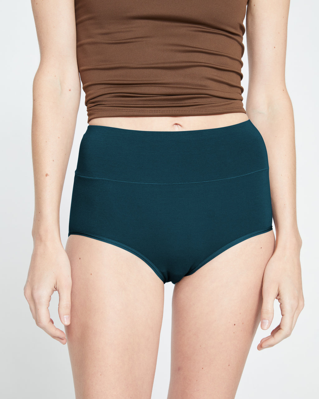 Barely-There Slip Shorts - Spice