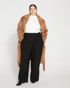 Bowie Double Luxe Wide Leg Pants - Black thumbnail 0