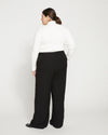 Bowie Double Luxe Wide Leg Pants - Black thumbnail 3