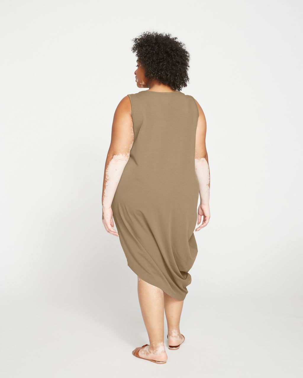 Iconic Geneva Tank Dress - Crocodile - image 1