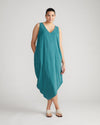 Iconic Cooling Cupro Geneva V Tank Dress - Ocean Floor thumbnail 1