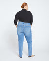 Joni High Rise Curve Slim Leg Jeans 32 Inch - Bright Indigo thumbnail 3
