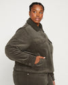 Parker Teddy-Lined Corduroy Jacket - Nori thumbnail 2