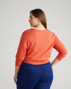 Light-As-Air Long Sleeve V Neck Tee - Aperol thumbnail 3