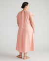 Louvre Bow Back Linen Dress - Frangipane thumbnail 0