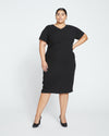 Mary Double Luxe Dress - Black thumbnail 0