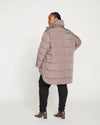 Matterhorn Mid Hooded Puffer - Morel thumbnail 3