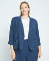 Meg Double Luxe Short Blazer - Deep Storm thumbnail 0